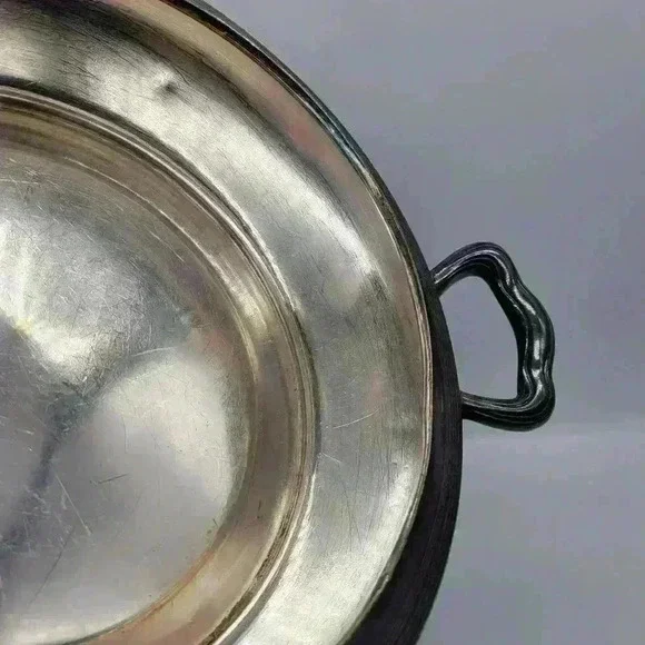 Vintage REED and BARTON Silver Plate Covered Dish/pan Handled No.1100. Taunton - Picture 14 of 15